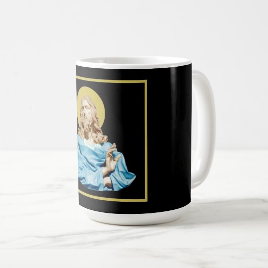 Gian Lorenzo Bernini Büste von Christus 1679 Kaffeetasse (VorderseiteRechts)