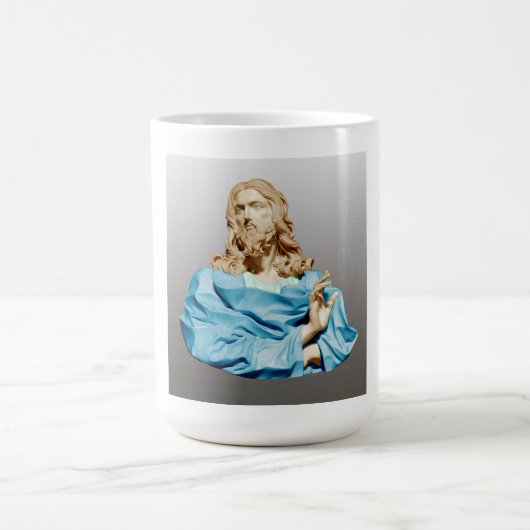 Gian Lorenzo Bernini Büste von Christus 1679 Kaffeetasse (Mittel)
