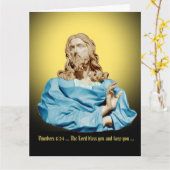 Gian Lorenzo Bernini Büste von Christus 1679 Karte (Gelbe Blume)