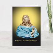 Gian Lorenzo Bernini Büste von Christus 1679 Karte (Vorderseite)