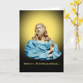 Gian Lorenzo Bernini Büste von Christus 1679 Karte (Gelbe Blume)