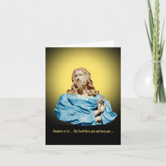 Gian Lorenzo Bernini Büste von Christus 1679 Karte (Vorderseite)