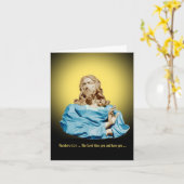 Gian Lorenzo Bernini Büste von Christus 1679 Karte (Gelbe Blume)