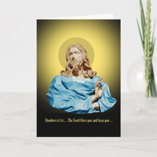 Gian Lorenzo Bernini Büste von Christus 1679 Karte (Vorderseite)