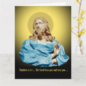 Gian Lorenzo Bernini Büste von Christus 1679 Karte (Gelbe Blume)