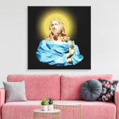 Gian Lorenzo Bernini Büste von Christus 1679 Leinwanddruck (Insitu (Wohnzimmer))