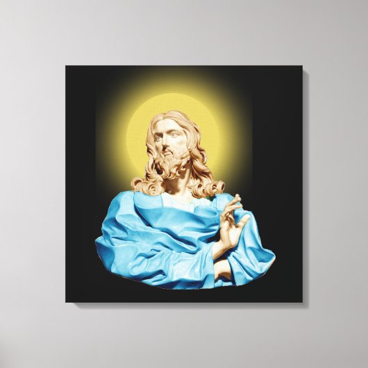 Gian Lorenzo Bernini Büste von Christus 1679 Leinwanddruck (Vorderseite)