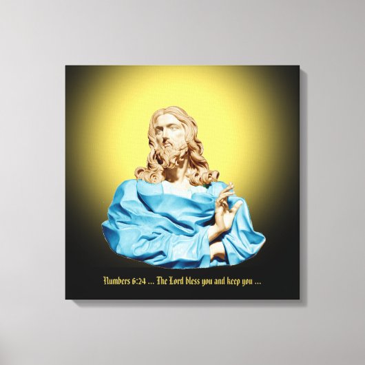 Gian Lorenzo Bernini Büste von Christus 1679 Leinwanddruck (Vorderseite)