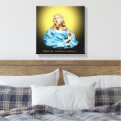 Gian Lorenzo Bernini Büste von Christus 1679 Leinwanddruck (Insitu (Schlafzimmer))