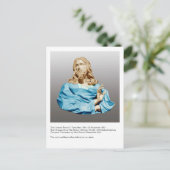 Gian Lorenzo Bernini Büste von Christus 1679 Postkarte (Stehend Vorderseite)