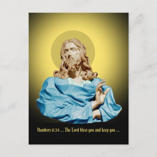 Gian Lorenzo Bernini Büste von Christus 1679 Postkarte (Vorderseite)