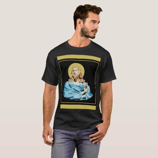 Gian Lorenzo Bernini Büste von Christus 1679 T - S T-Shirt (Vorne ganz)
