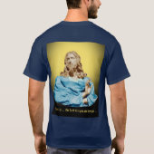 Gian Lorenzo Bernini Büste von Christus 1679 T-Shirt (Rückseite)