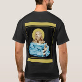 Gian Lorenzo Bernini Büste von Christus 1679 T-Shirt (Rückseite)