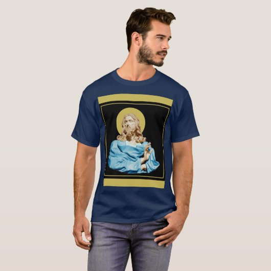 Gian Lorenzo Bernini Büste von Christus 1679 T-Shirt (Vorne ganz)