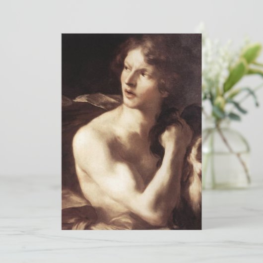 Gian Lorenzo Bernini - David mit Leiter Goliath Einladung (Stehend Vorderseite)