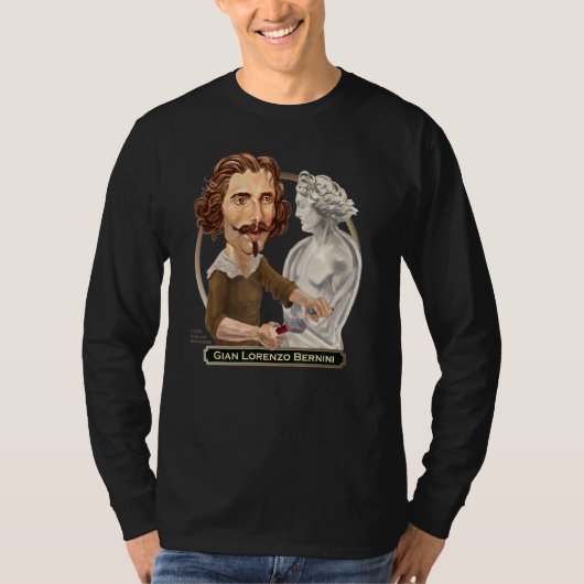 Gian Lorenzo Bernini Sculptur Barock T-Shirt (Vorderseite)