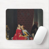 Gianciotto entdeckt Paolo und Francesca, 1814 Mousepad (Mit Mouse)