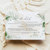 GIANNA Boho Etherial Greenerity Wedding Details Ca Einladung