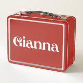 Gianna Metall Brotdose (Rückseite)