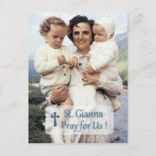 GIANNA PRAY FÜR UNS, POSTKARTE