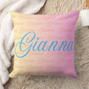 Gianna Repetiernamenmuster Kissen