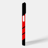 Gianni - Namensvorlage - rot und schwarz Case-Mate iPhone Hülle (Rückseite / Rechts)