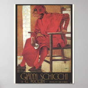 Gianni Schicchi Poster (Puccini)