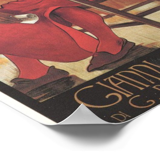 Gianni Schicchi Poster (Puccini) (Ecke)