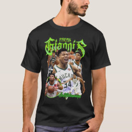 Giannis Antetokounmpo | Basketball-Bootleg-T-Shirt T-Shirt