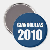 GIANNOULIAS 2010 MAGNET (Vorderseite/Rückseite)