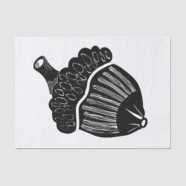 Giant Acorn Seidenpapier