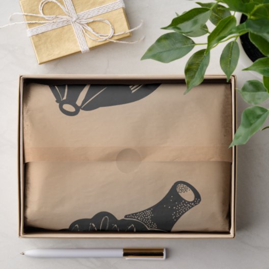 Giant Acorn Seidenpapier (Geschenk)