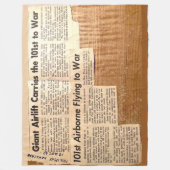 GIANT AIRLIFT VERFÜGT über den 101. Fleecedecke (Vorderseite)