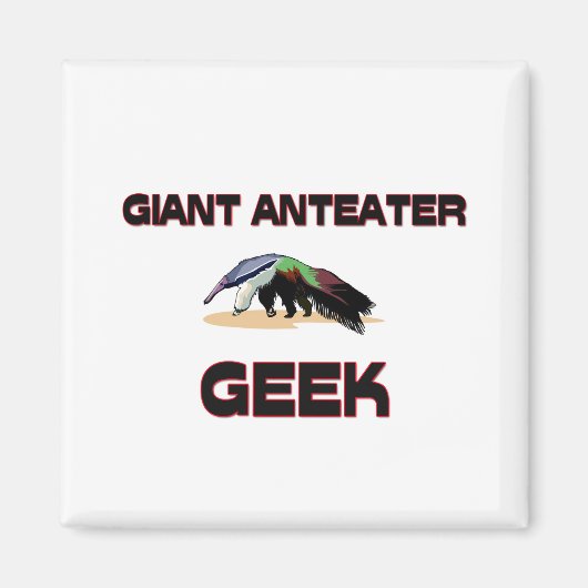 Giant Anteater Geek Magnet (Vorne)
