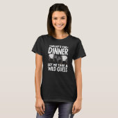 Giant Anteater Mammals Whats For Dinner T-Shirt (Vorne ganz)