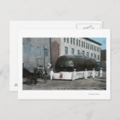 Giant Baked Potatoe Float Scene Postkarte (Vorne/Hinten)