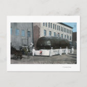 Giant Baked Potatoe Float Scene Postkarte (Vorderseite)