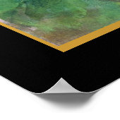 Giant Bearded Iris Poster (Ecke)