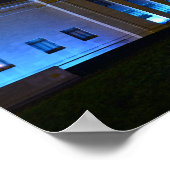 Giant Blue Shuttlecock, Kansas City, Missouri Poster (Ecke)