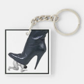 Giant Boot Art - Sklavenstauch Schlüsselanhänger (Rückseite)