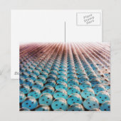 Giant Bubble Wrap Postkarte (Vorne/Hinten)