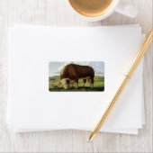 Giant Bull Adressaufkleber (Insitu)