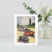 Giant Buttons Postkarte (Stehend Vorderseite)