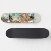 Giant Crab Island Village Skateboard (Horizontal)