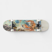 Giant Crab Island Village Skateboard (Horizontal)