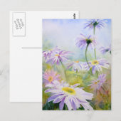 Giant Daisies Postkarte (Vorne/Hinten)