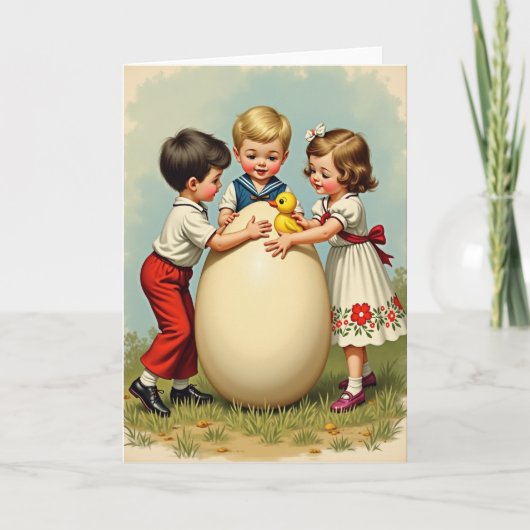 Giant Egg Discovery Storybook Card Karte (Vorderseite)