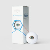 Giant Eye Realistic Golf Ball Design (Verpackung)