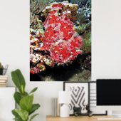 Giant Frogfish Portrait Poster (Heimbüro)